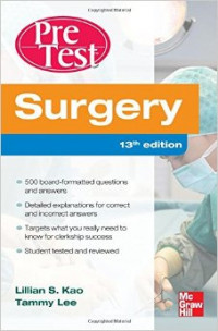 Image of Surgery Pretest 13 Ed.