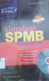 Simulasi SPMB Kelompok IPA