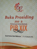 Prosiding: Buku prosidding jilid2 : pertemuan ilmiah berkala PIX XIX